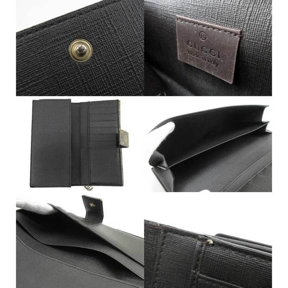 Gucci GG Supreme W Hook Long Wallet Beige - Picture 3 of 6